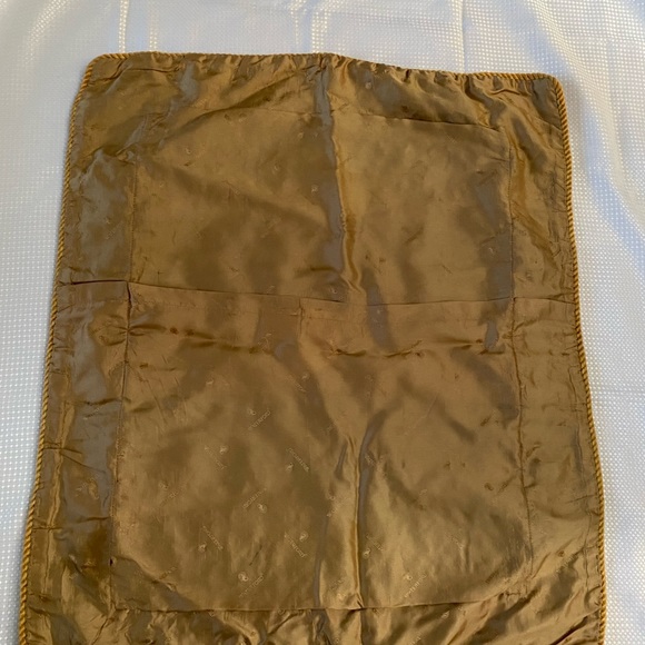 Waterford set of 2 Accent Pillow case Tapestry Rust Gold & Green 23.5 X 19.5” - Picture 8 of 12